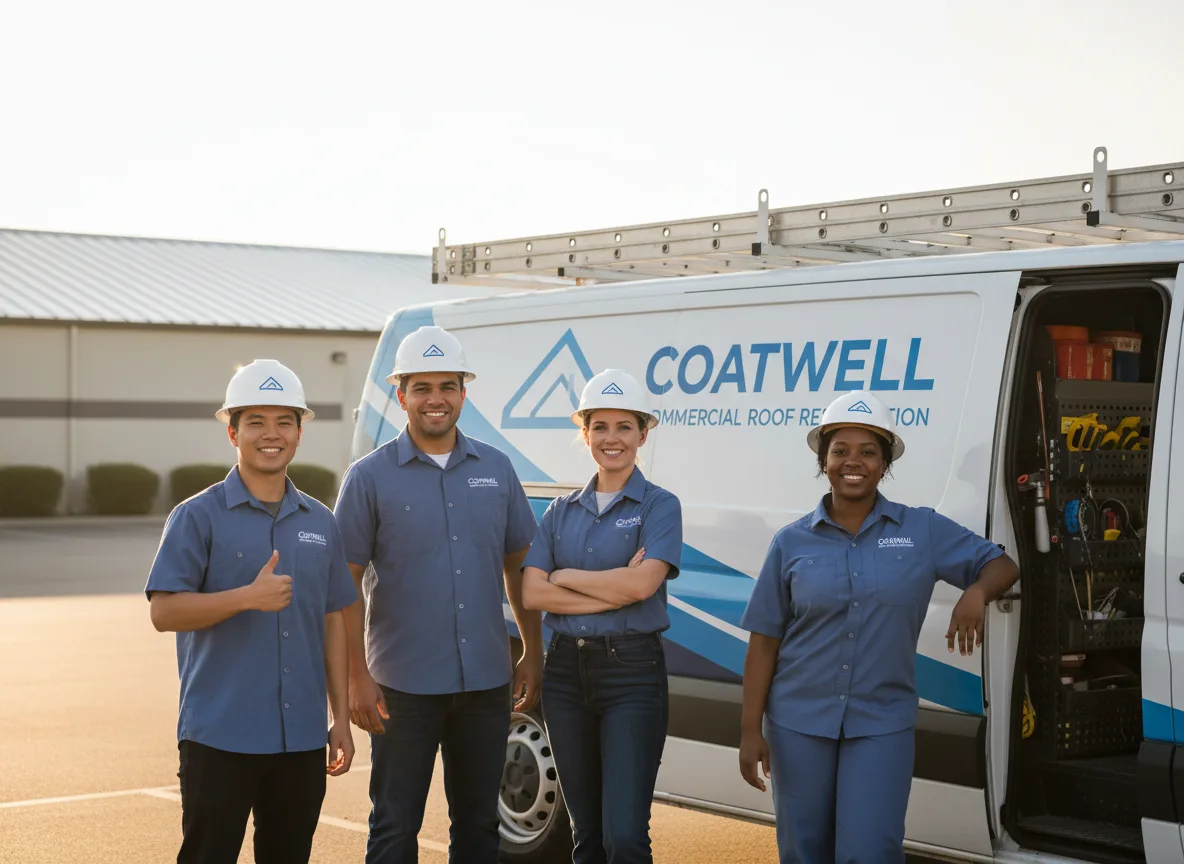 Commercial roof coating company in Rossville, IN